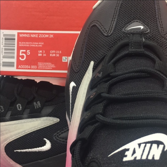 WMNS NIKE ZOOM 2K black/white-china rose - Picture 6 of 8